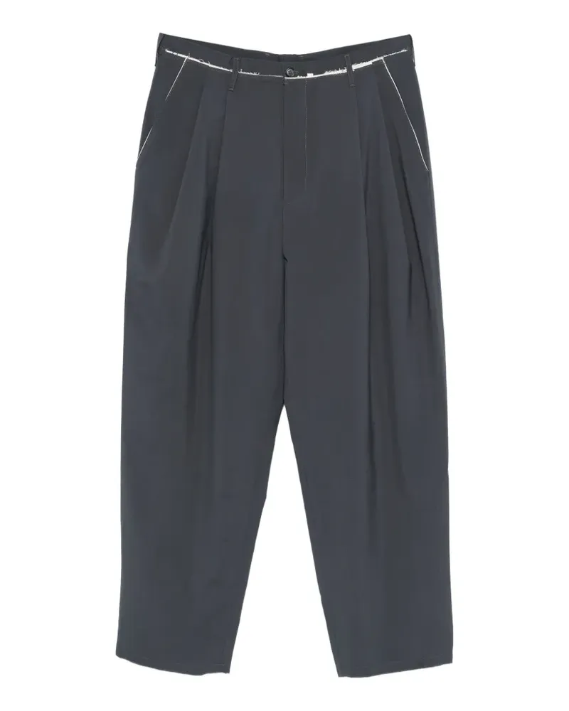 Camiel Fortgens pleated trousers - Blau Blau