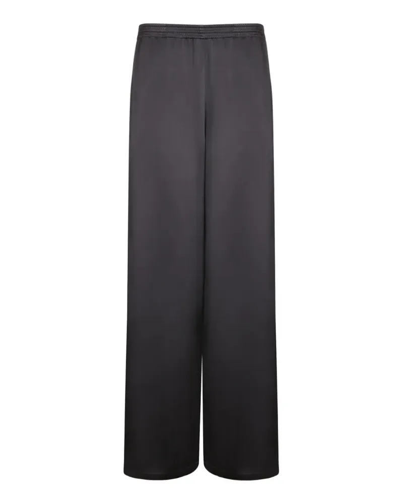 Fabiana Filippi Palazzohose mit Stretchbund - Schwarz Schwarz