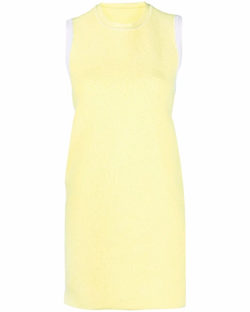 Jacquemus Kleid mit Cut-Out - Gelb Gelb