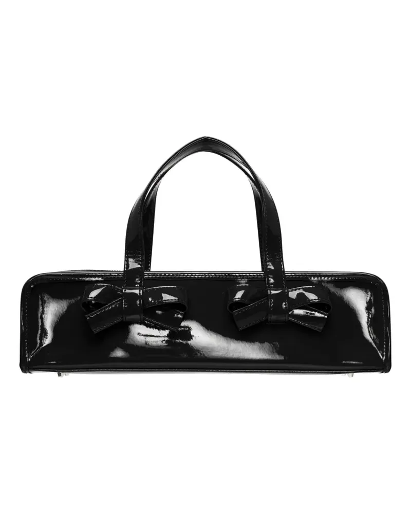 Comme des Garçons Teiban Kichiu ribbon tote bag - Schwarz Schwarz