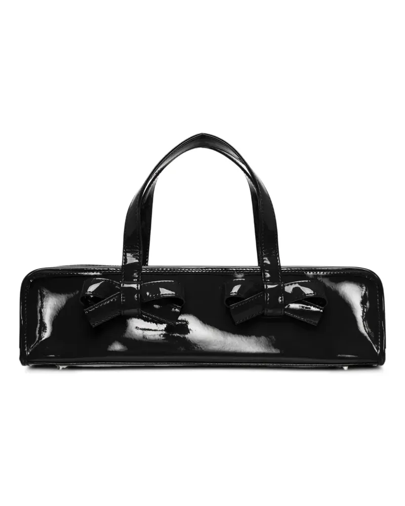 Comme des Garçons Teiban Kichiu ribbon tote bag - Schwarz Schwarz