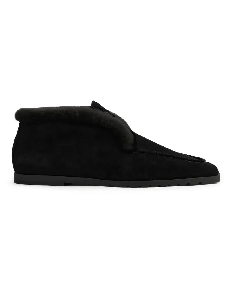 Totême slip-on black boots - Schwarz Schwarz