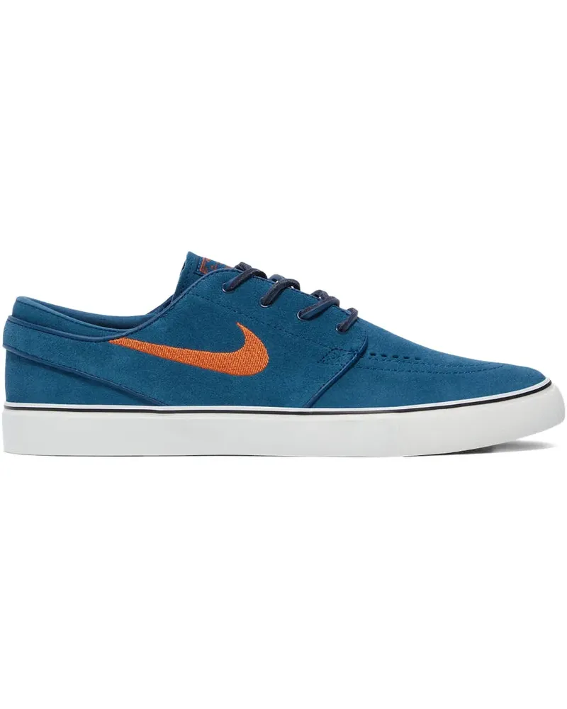 Nike SB Zoom Janoski "Blue Force/Campfire Orange" Sneakers - Blau Blau