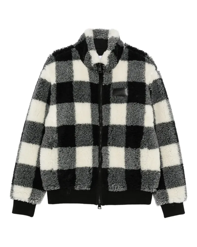 Givenchy Karierte Jacke - Schwarz Schwarz