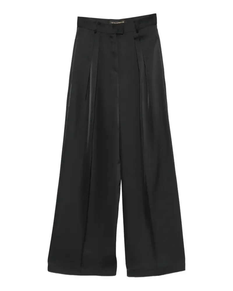 Simona Corsellini tailored trousers - Schwarz Schwarz