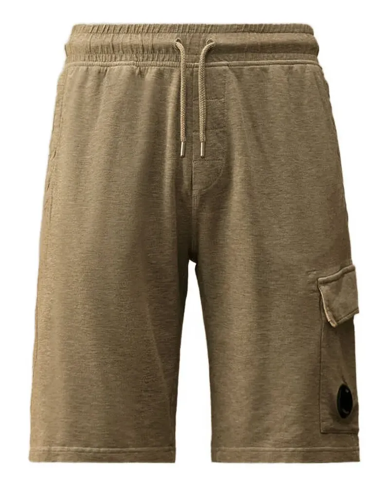 C.P. Company Shorts mit Kordelzug und Tasche - Grau Grau