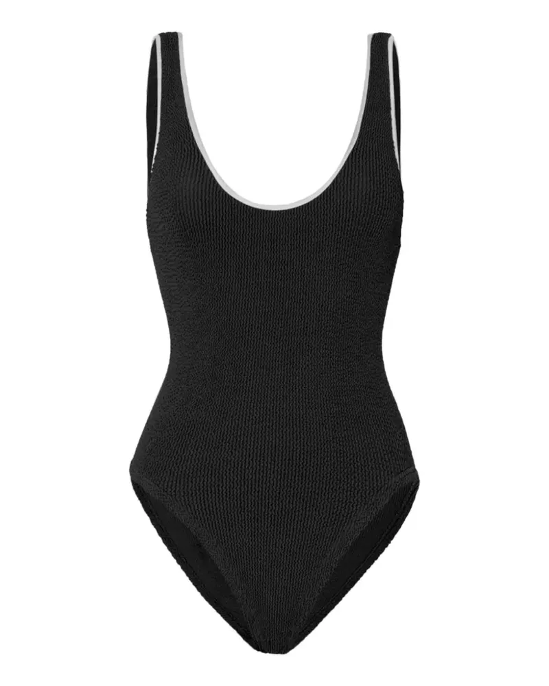 Hunza G Coverage Faye swimsuit - Schwarz Schwarz