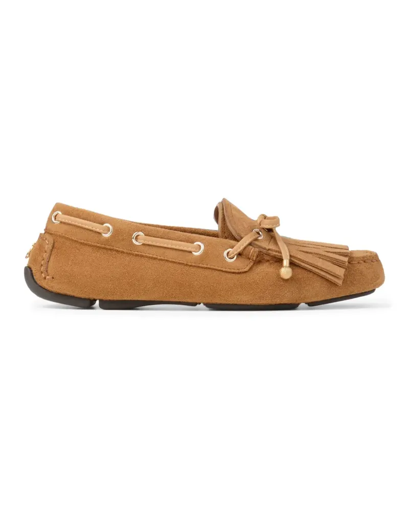 Jimmy Choo Manon Loafer mit Fransen - Braun Braun