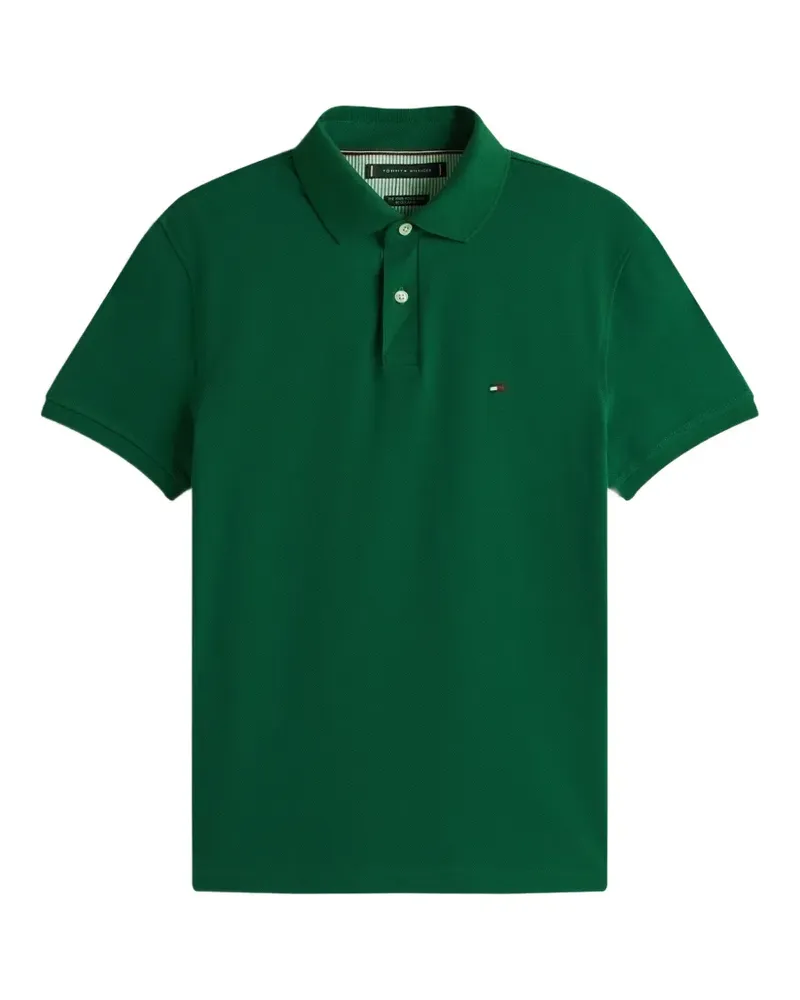 Tommy Hilfiger 1985 logo-embroidered polo shirt - Grün Grün