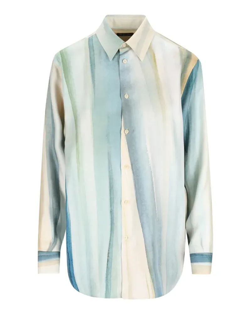 Loro Piana Thea Hemd - Blau Blau