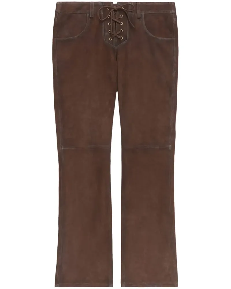 Isabel Marant Vanel Hose - Braun Braun