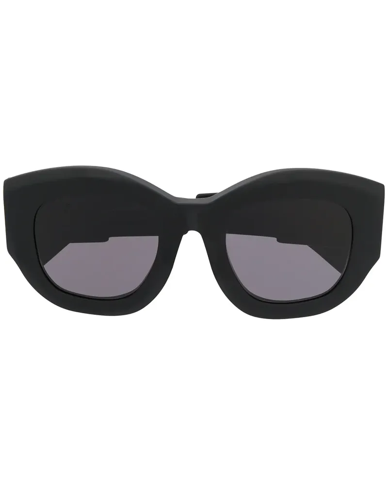 KUBORAUM B5 Sonnenbrille im Oversized-Look - Schwarz Schwarz
