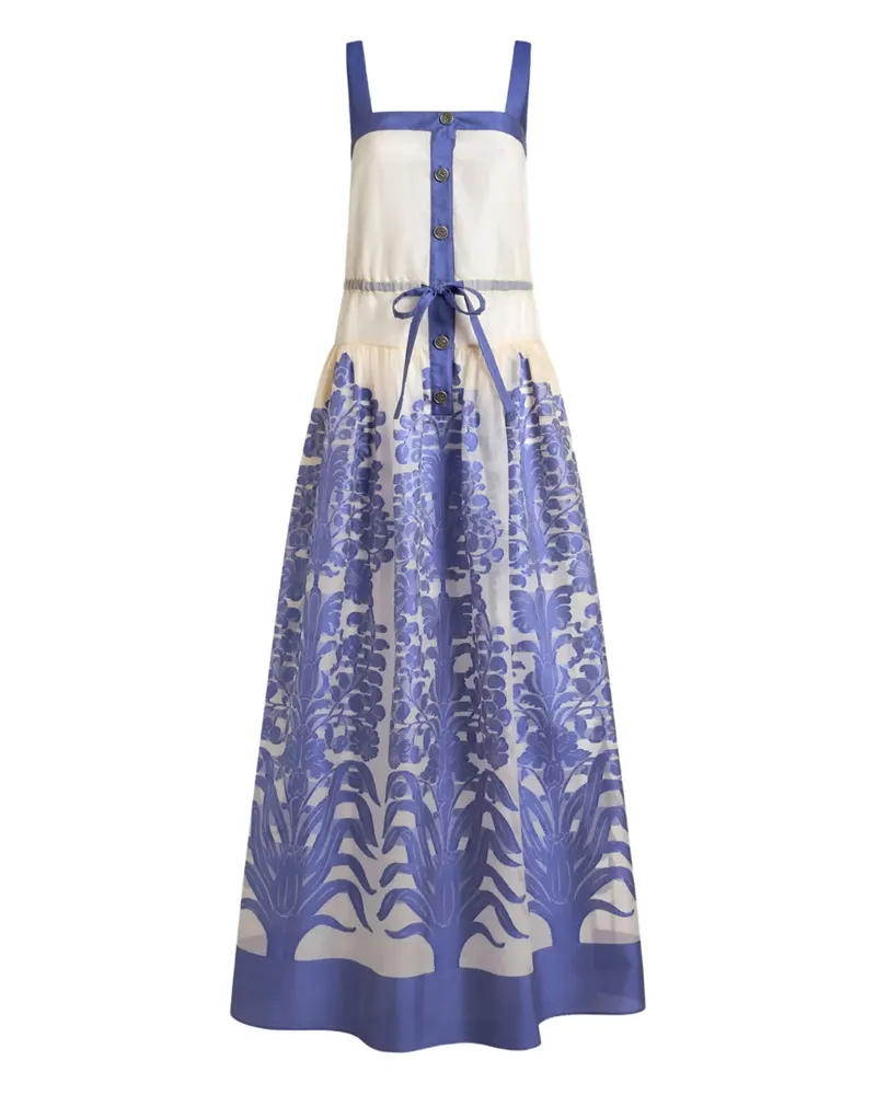 Etro Kleid aus Fil Coupé - Weiß Weiß