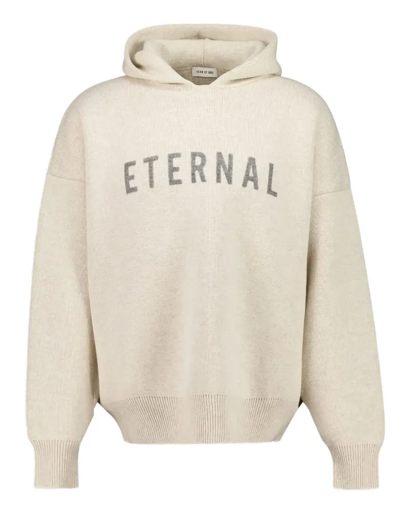 Fear of God Gestrickter Eternal Hoodie - Nude Nude