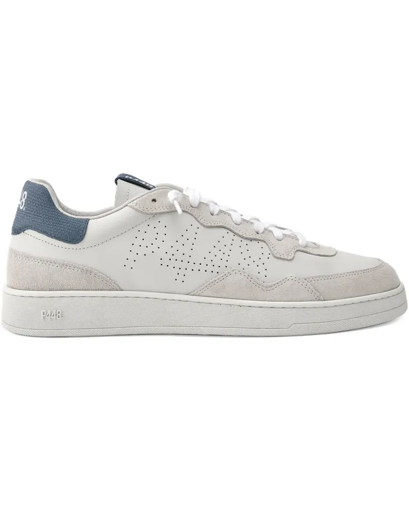 P448 Perforierte Vert Sneakers - Weiß Weiß