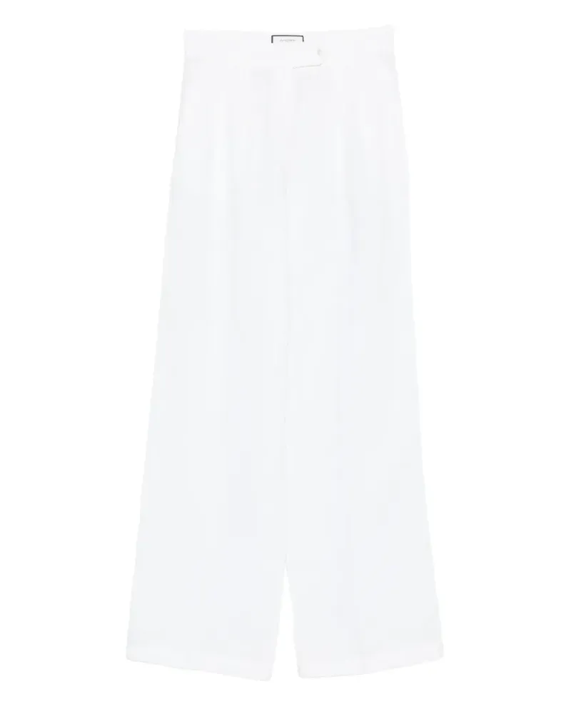 ANDIATA pleated trousers - Weiß Weiß