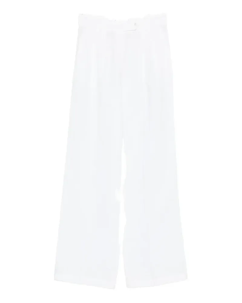 ANDIATA pleated trousers - Weiß Weiß