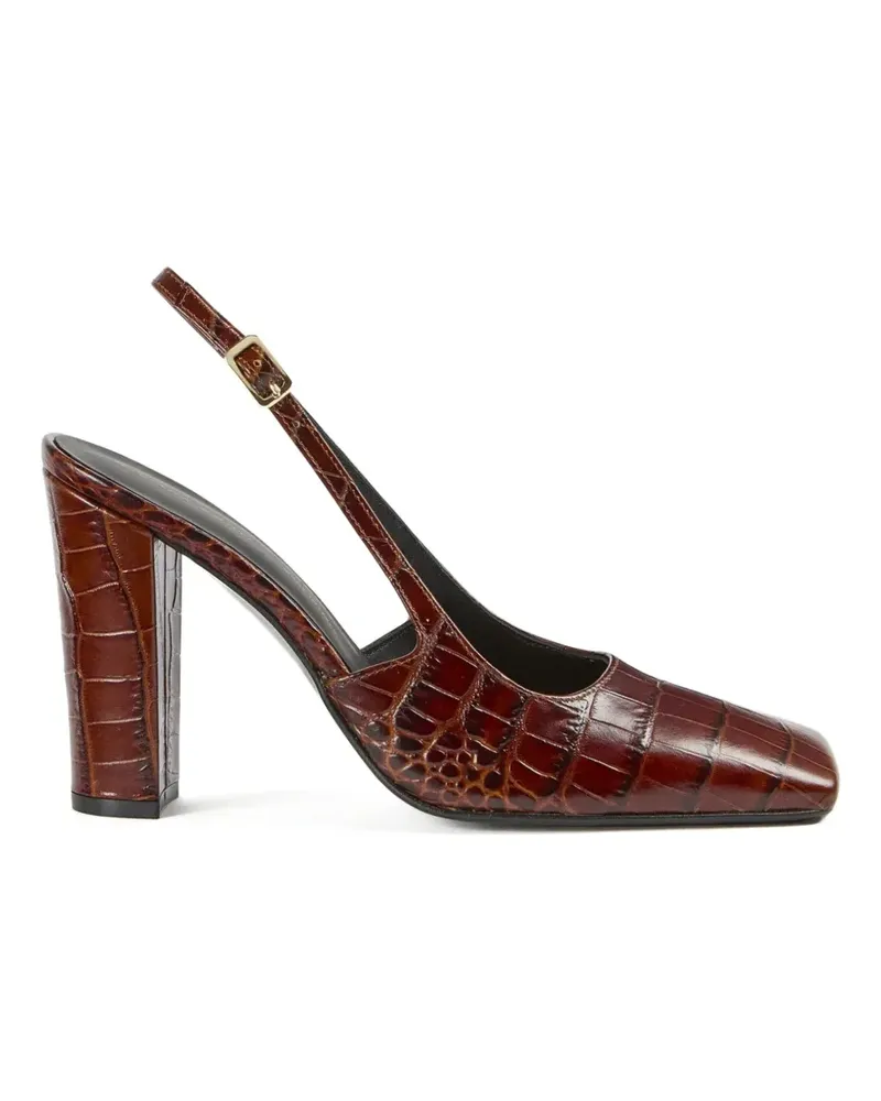 Liviana Conti Pumps mit Slingback-Riemen - Braun Braun