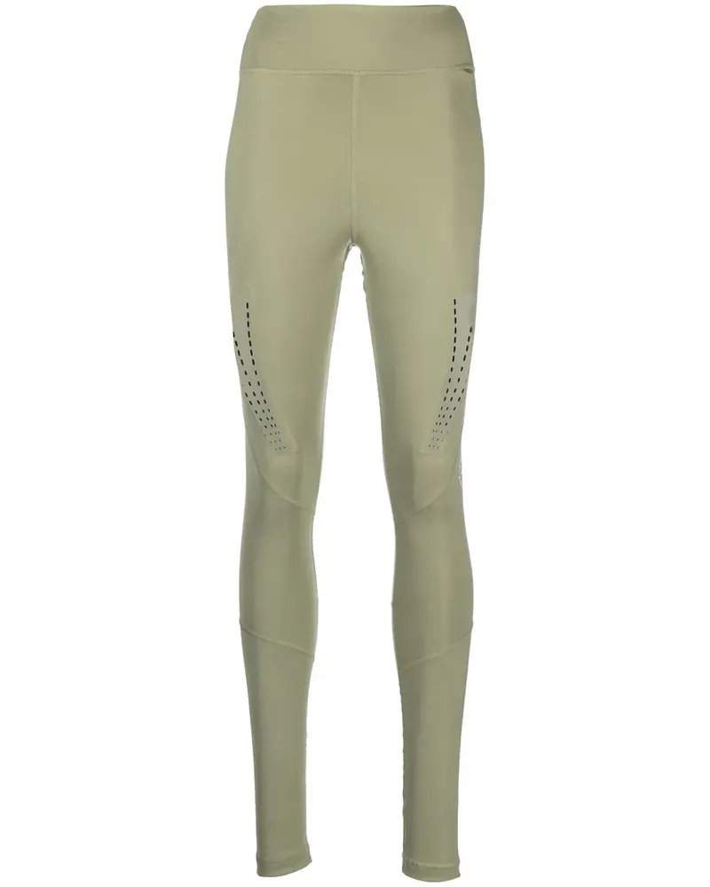 adidas Leggings aus recyceltem Polyester - Grün Grün