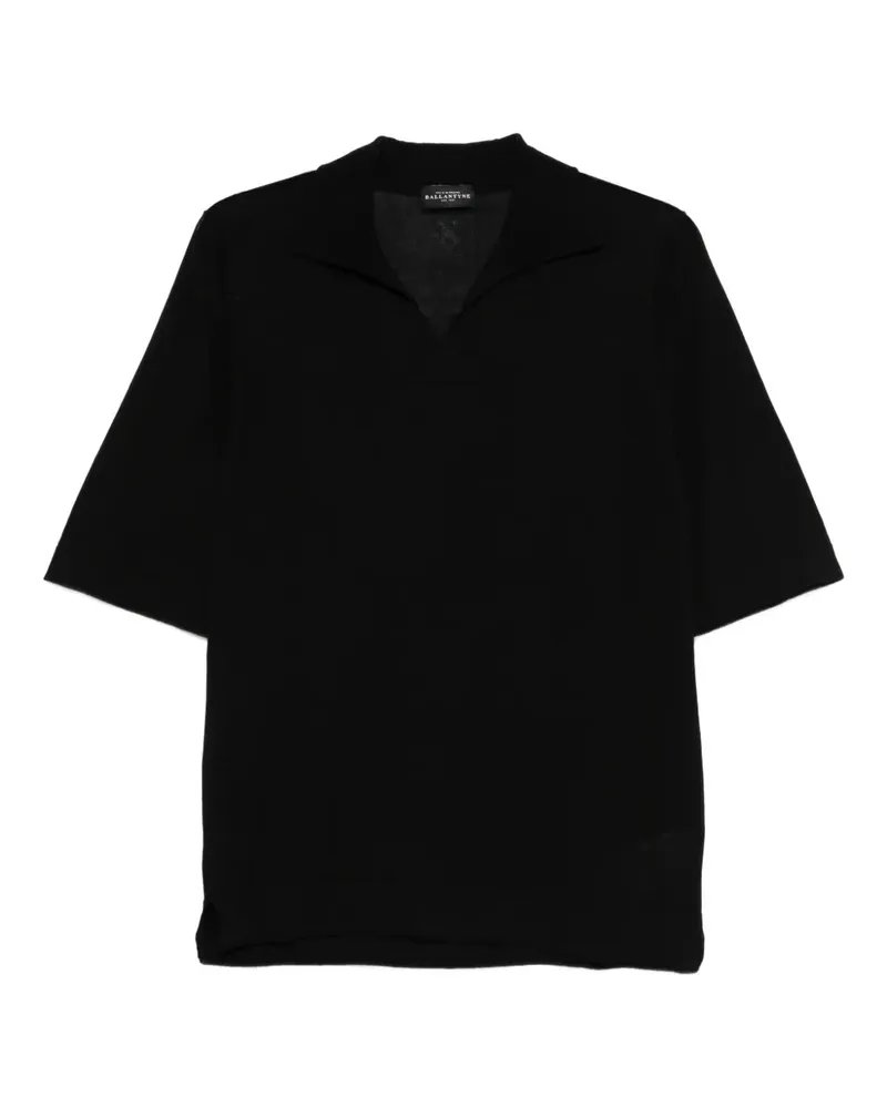 Ballantyne Klassisches Poloshirt - Schwarz Schwarz