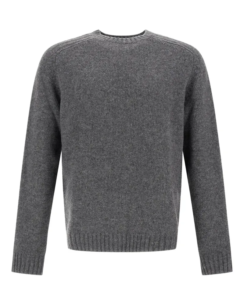 Herno Gerippter Pullover - Grau Grau