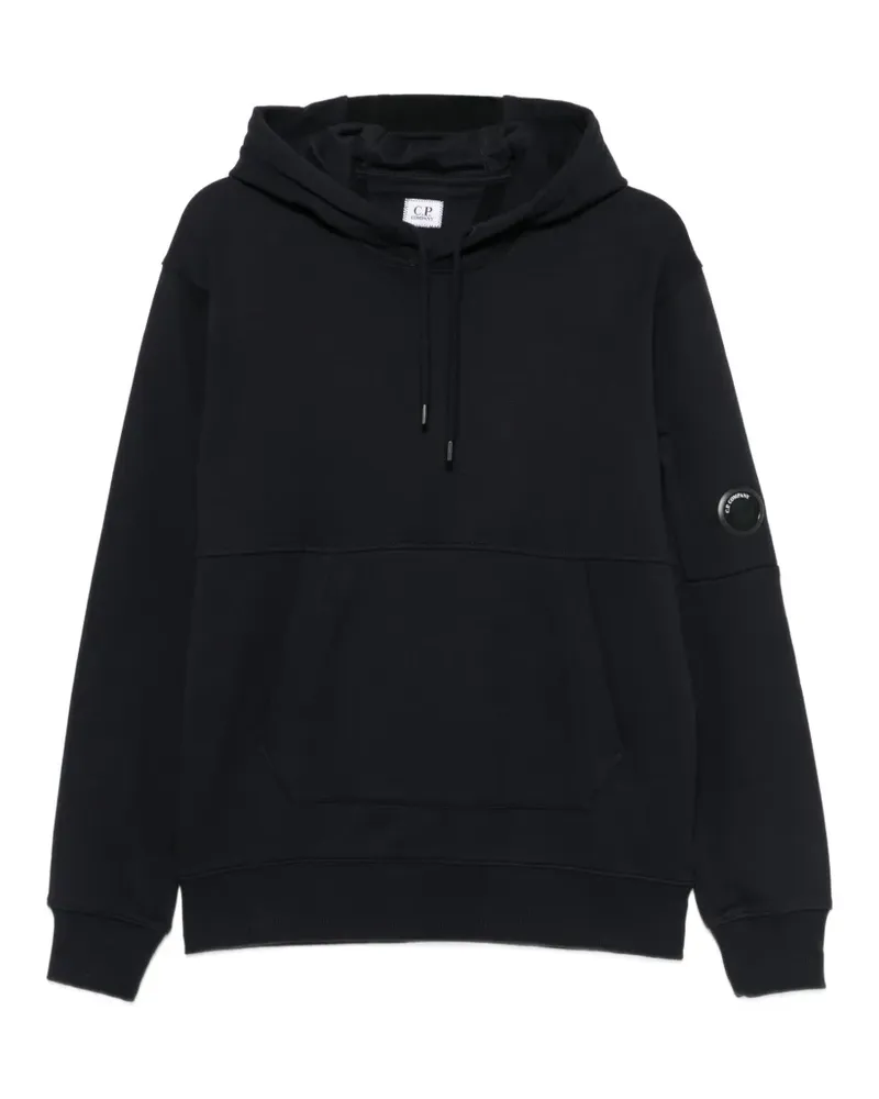 C.P. Company Hoodie mit Linsen-Detail - Blau Blau