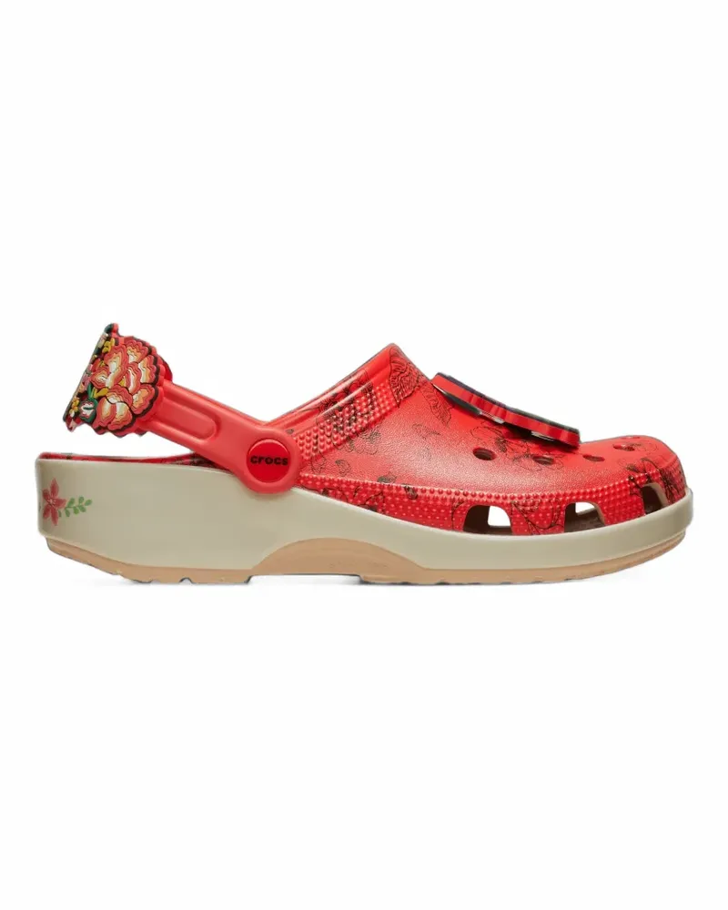 Crocs x Frida Kahlo floral-print clogs - Rot Rot