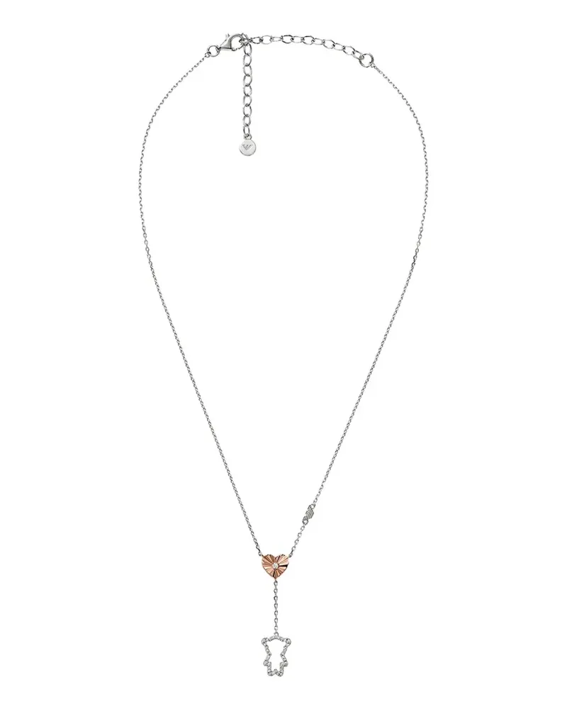 Emporio Armani Mango Bear Halskette - Silber Silber