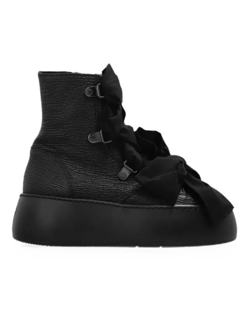 Attilio Giusti Leombruni Vibe Ribbon platform boots - Schwarz Schwarz