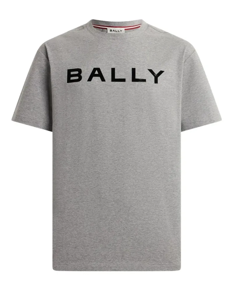Bally T-Shirt mit Logo-Print - Grau Grau