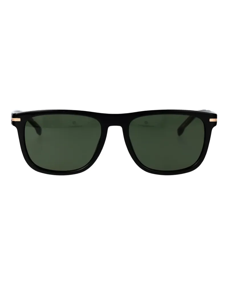 HUGO BOSS rectangle-frame sunglasses - Schwarz Schwarz