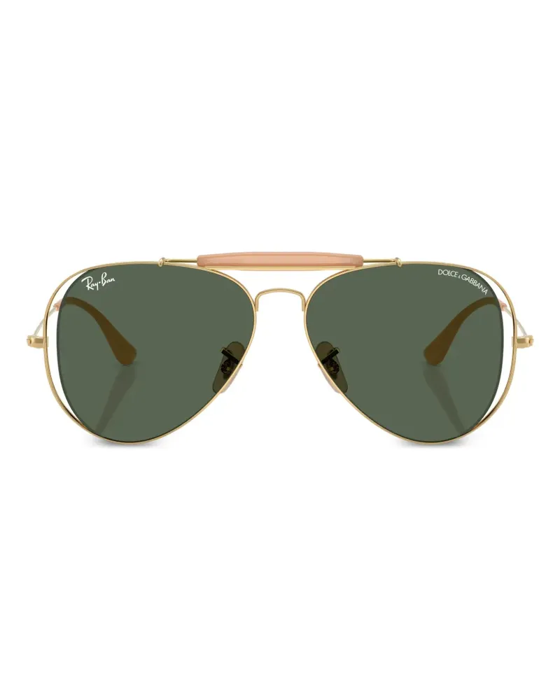 Ray Ban x Dolce & Gabanna Outdoorsman sunglasses - Gold Gold