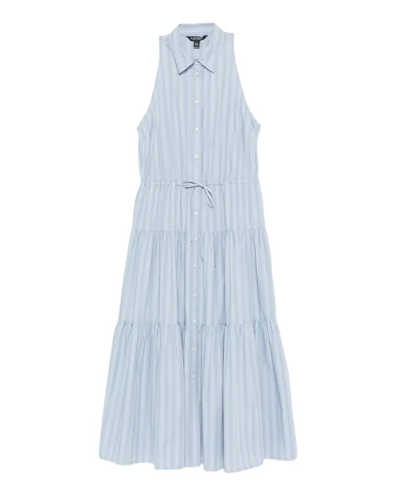 Ralph Lauren striped woven dress - Blau Blau
