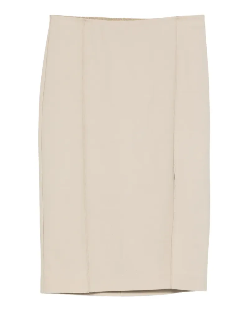Patrizia Pepe high-waisted pencil skirt - Nude Nude