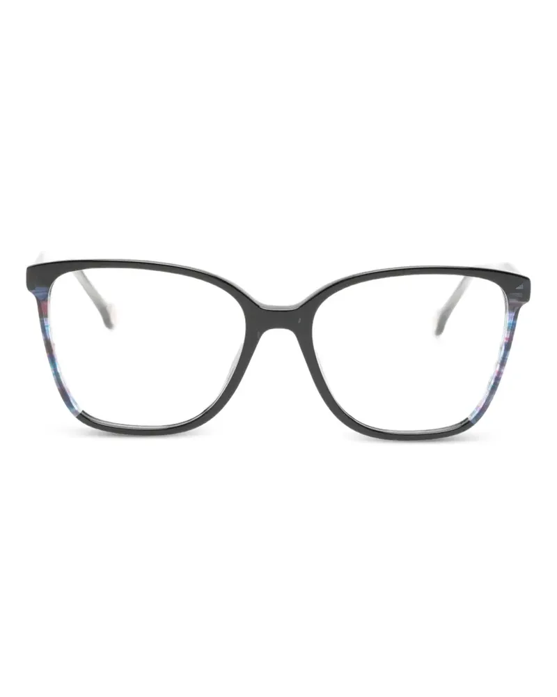 Carolina Herrera New York Brille mit eckigem Gestell - Grau Grau
