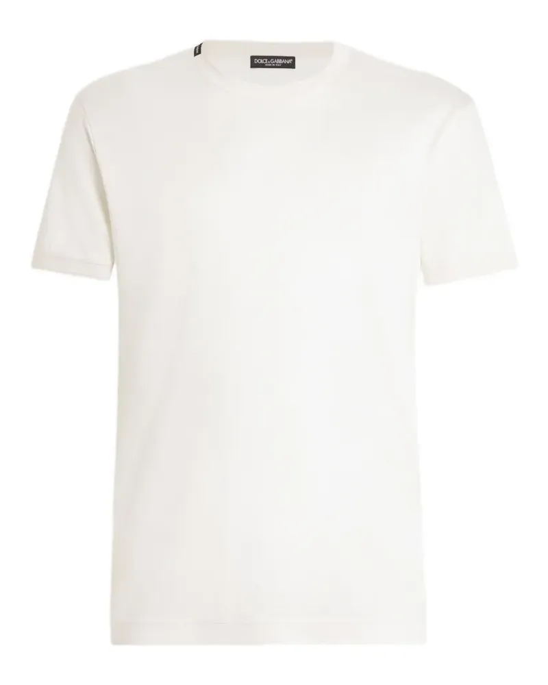 Dolce & Gabbana crew-neck T-shirt - Weiß Weiß