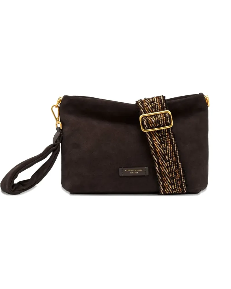 Gianni Chiarini Brenda Clutch mit Handgelenkschlaufe - Braun Braun