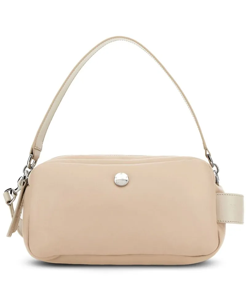 Hogan Doppia Schultertasche - Nude Nude