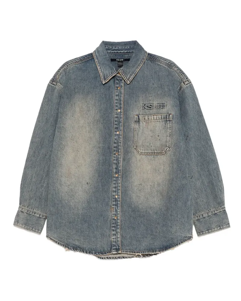 ksubi long-sleeve denim shirt - Blau Blau