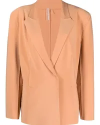 Norma Kamali Einreihiger Blazer Orange