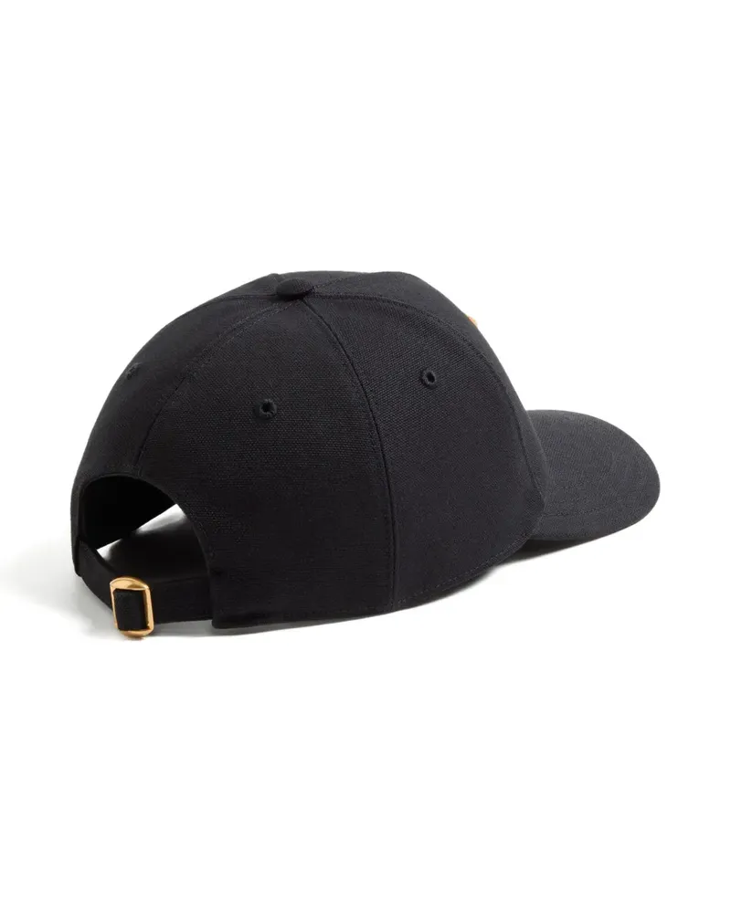 Valentino Garavani Baseballkappe mit Stickerei - Schwarz Schwarz