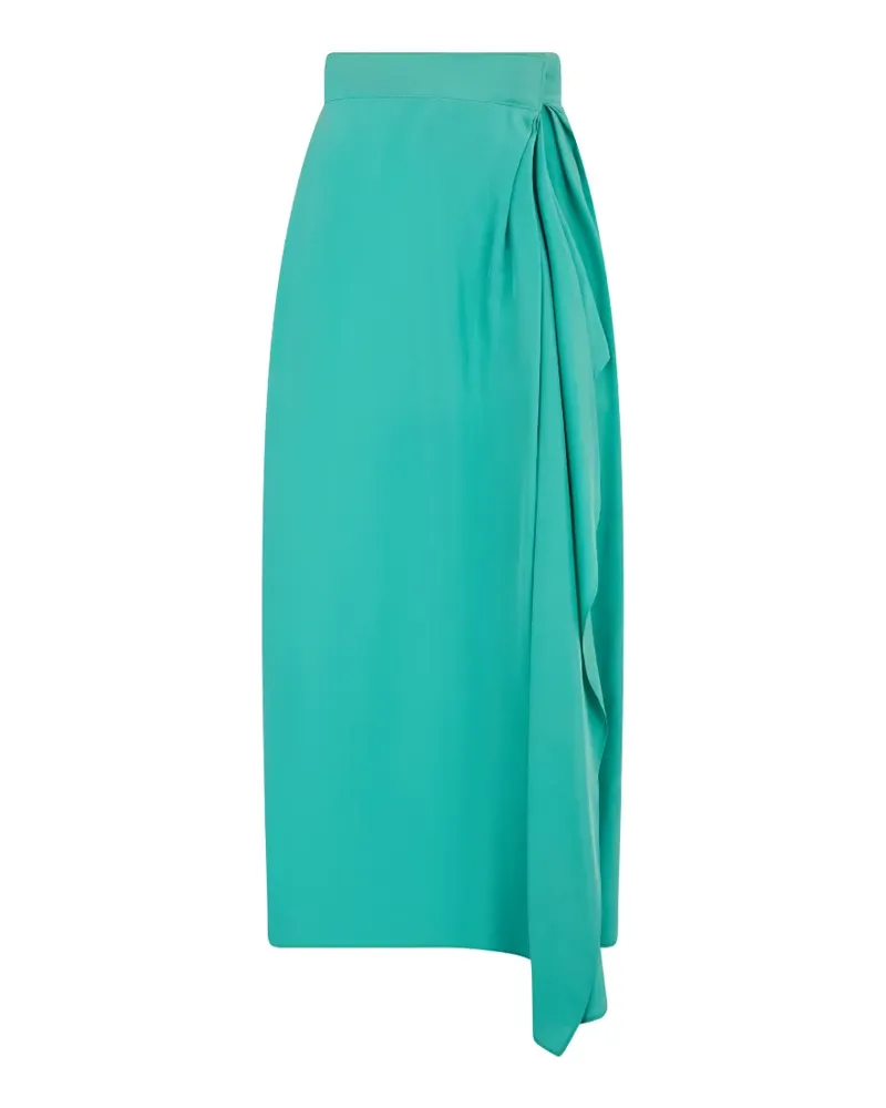 Alberta Ferretti high-waist midi dress - Grün Grün