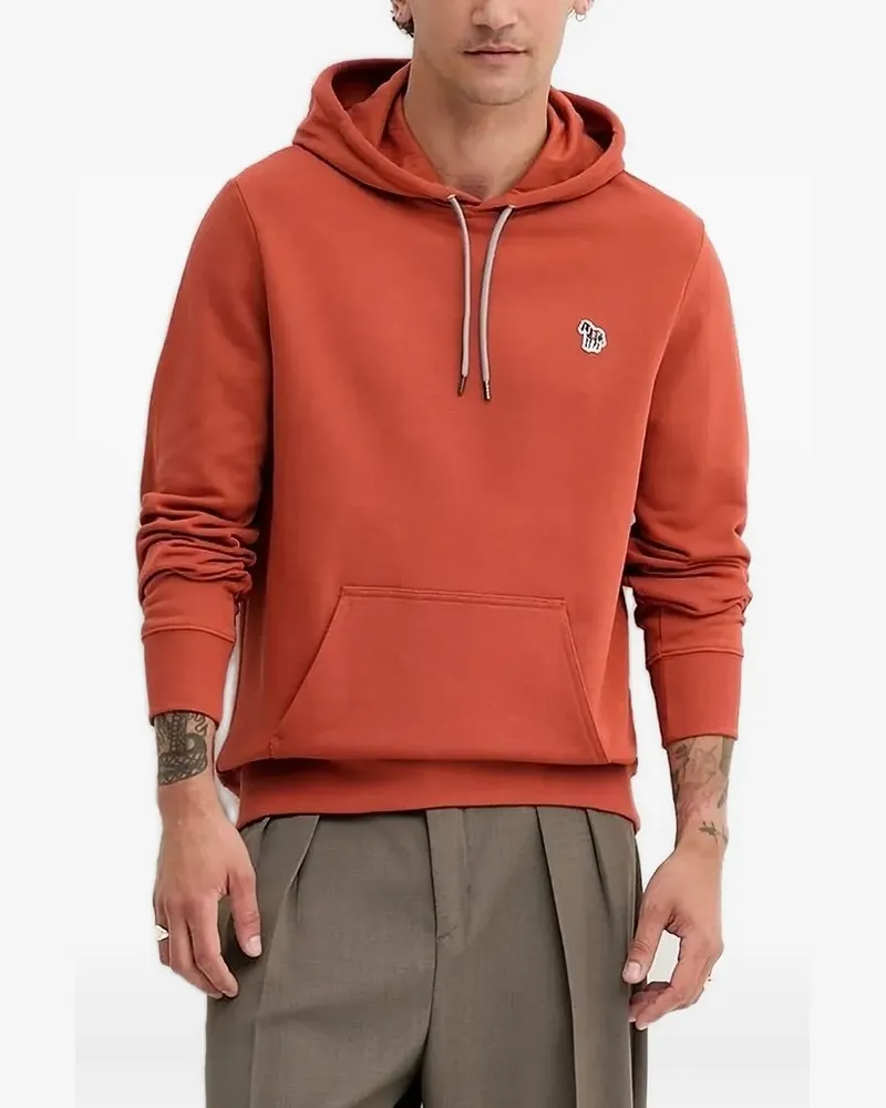 Paul Smith Hoodie mit Zebra-Logo - Orange Orange