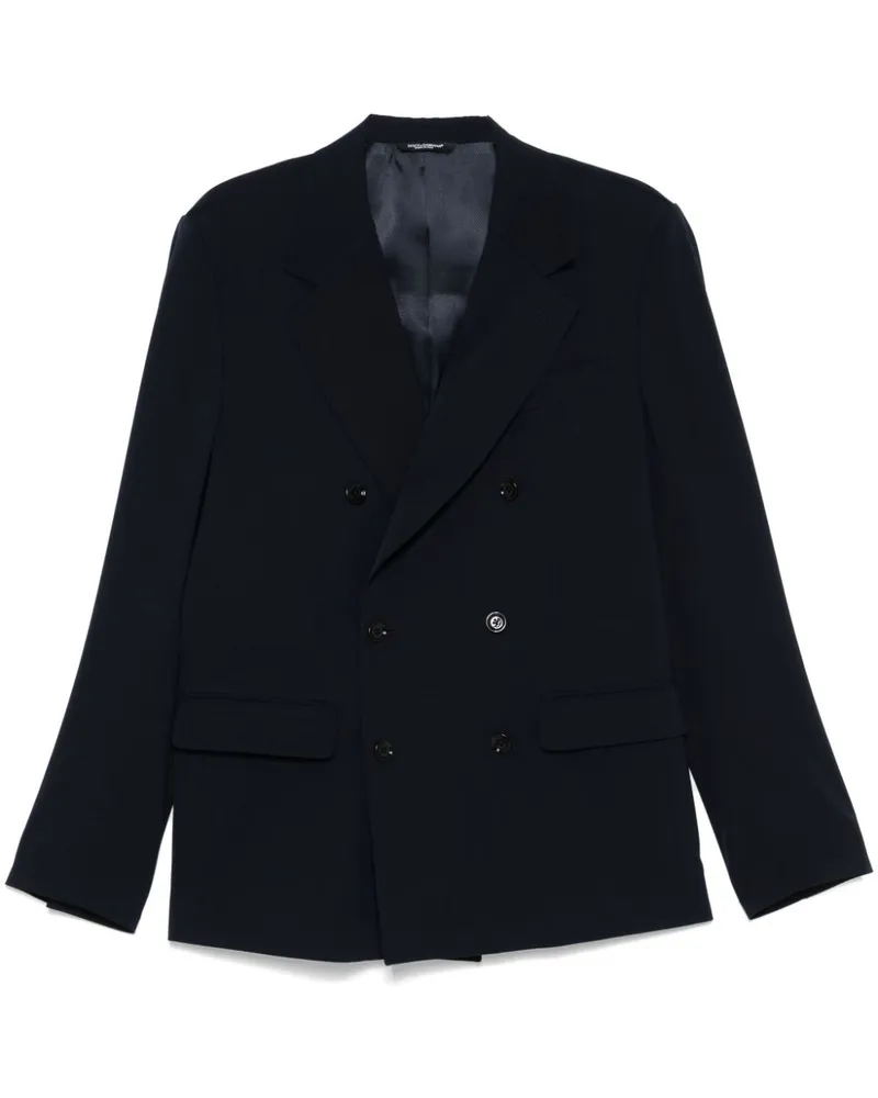 Dolce & Gabbana Doppelreihiges Sakko - Blau Blau
