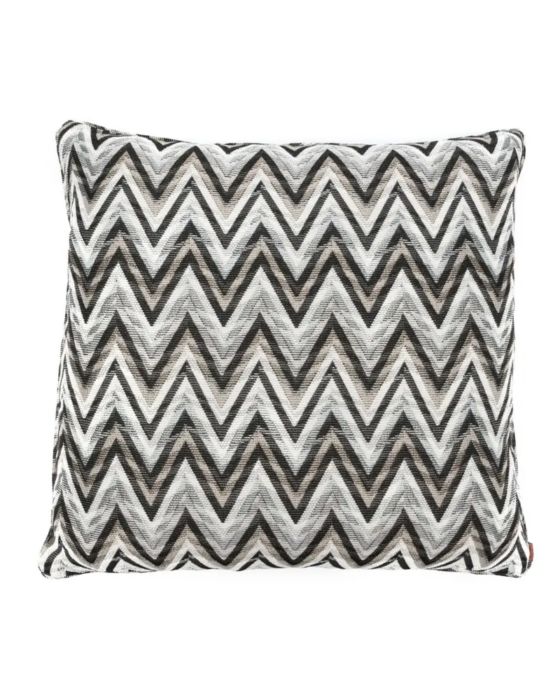 Missoni Home Kissen mit Zickzackmuster - Weiß Weiß