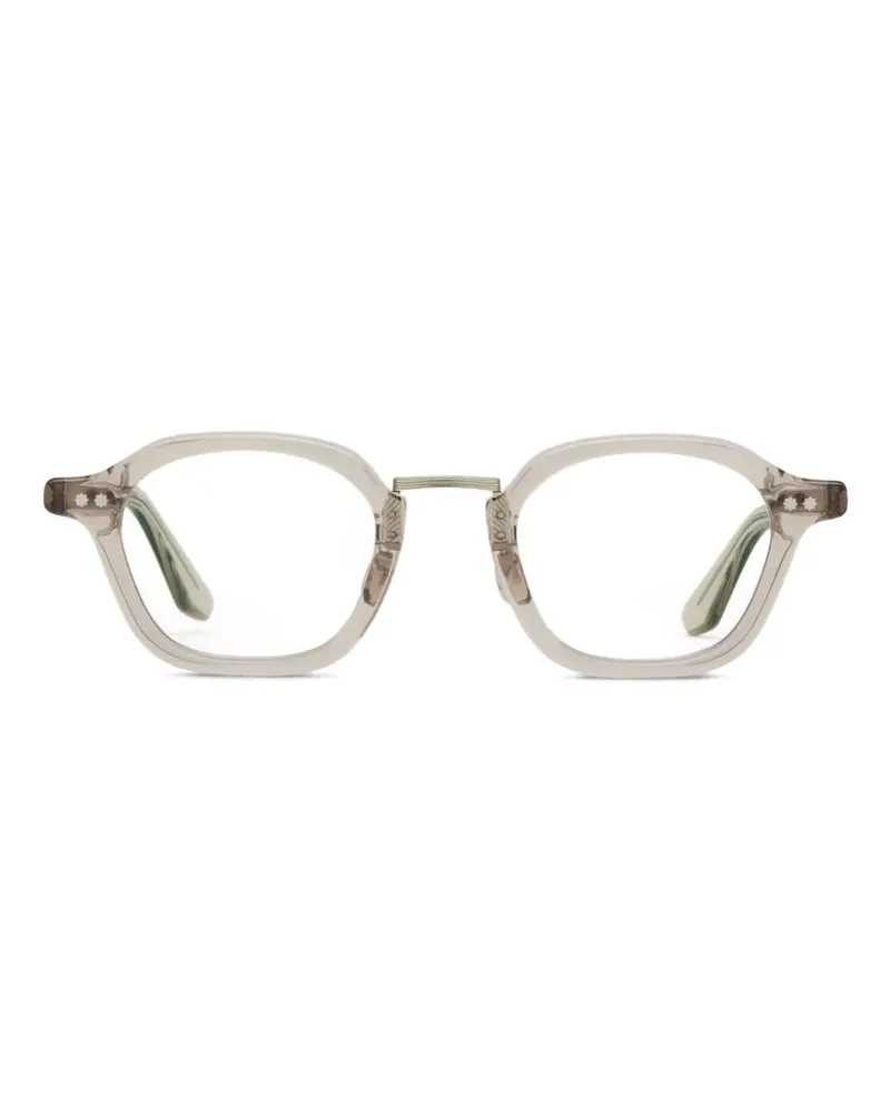 AKILA Geometrische Iris Azetat-Brille - Grau Grau
