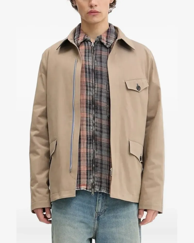 Paul Smith Jacke mit Reißverschlussdetail - Nude Nude
