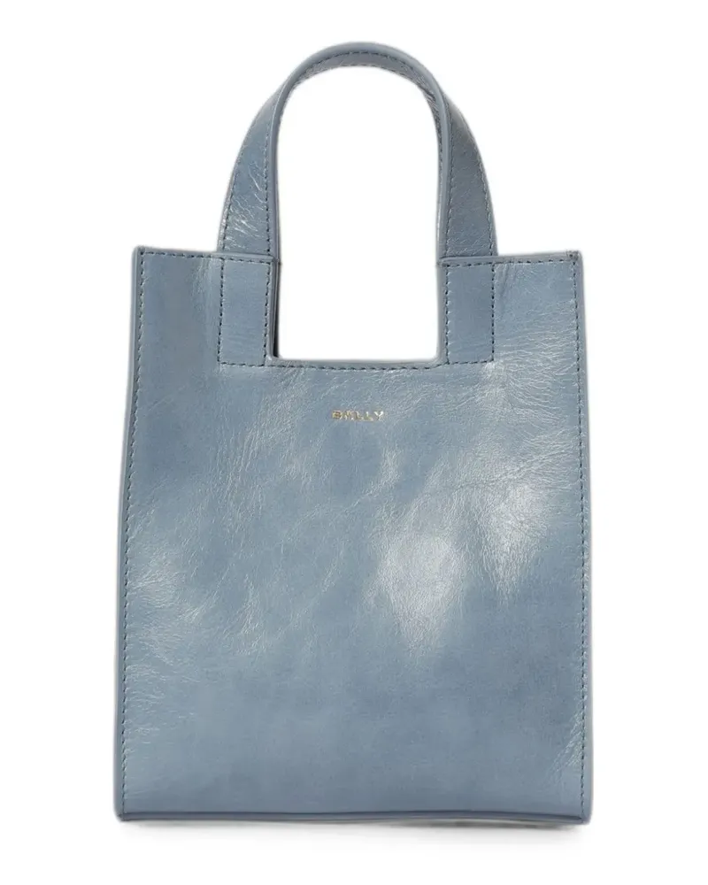 Bally small Easy leather tote bag - Blau Blau