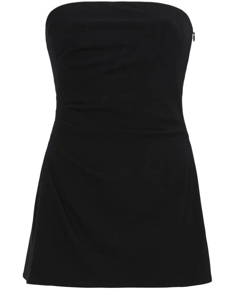 Proenza Schouler Schulterfreies Krepptop - Schwarz Schwarz