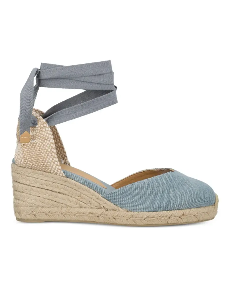 Castañer Chiara tie-strap espadrilles - Blau Blau